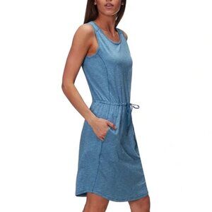 Columbia Wander More Stretch Athleisure Active Sleeveless Travel Dress sz M